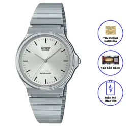 Đồng Hồ Casio Nữ Dây Kim Loại STANDARD MQ-24D-7EDF Chính Hãng