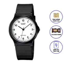 Đồng Hồ Nữ Dây Nhựa Chính Hãng Casio MQ-24-7BL