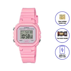 Đồng Hồ Casio Nữ Dây Nhựa Chính Hãng LA-20WH-4A1DF