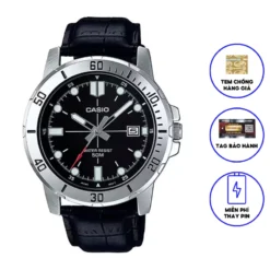 Đồng hồ nam dây da Casio MTP-VD01L-1EV chính hãng