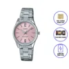 Đồng hồ nữ dây thép không ghỉ Casio LTP-V005D-4BUDF chính hãng