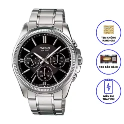Đồng Hồ Nam Dây Kim Loại Chính Hãng Casio MTP-1375D-1AVDF