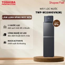 Máy Lọc Nước Giữ Khoáng RO Plus TOSHIBA Originpure TWP-W2399SVN(M) - Nước Nóng Nguội Lạnh - 10 Lõi