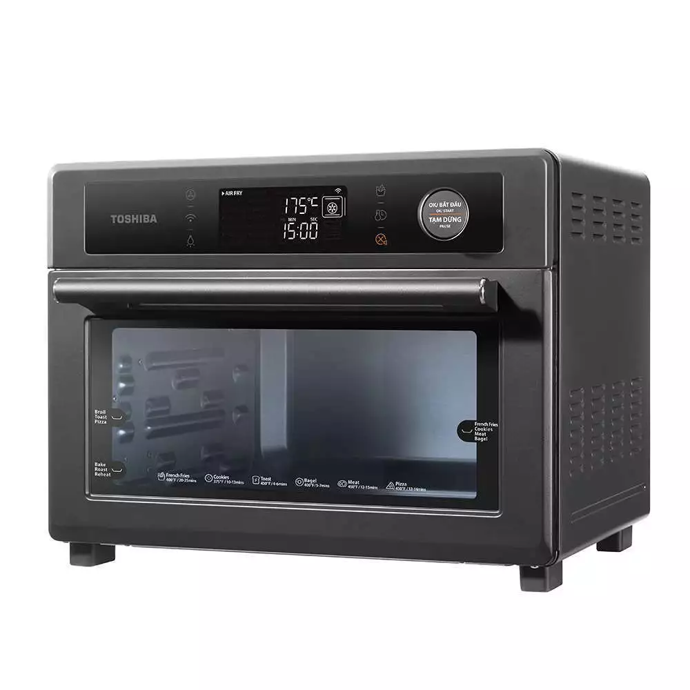 Lò Chiên Không Dầu Thông Minh Toshiba 25L - TL2-SAC25GZC(GR) - Kết Hợp Chiên Không Dầu Và Lò Nướng - Ảnh 4