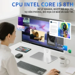 Bộ máy tính All In One AOC A66 i5 i7 8TH RAM 16GB, SSD 512GB Màn hình 23.8 Inch - AOC bảo hành hãng 3 năm