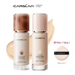 Kem Nền Carslan Dạng Lỏng Kiểm Soát Dầu Lâu Trôi Chống Thấm Nước Suốt 24h 30g