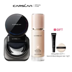 【Combo】Carslan Kem nền Lasting lâu dài 30g + Phấn phủ Black magnetic 8g