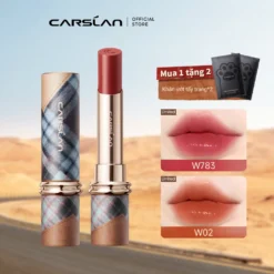 Son môi Carslan Flood Kissed Nhẹ bẫng trên môi Ánh nước trong suốt Giữ ẩm dưỡng ẩm 12H 3g