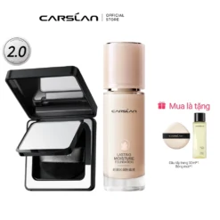 【Combo】Phấn Nén Black Magnet Carslan 2.0 8g + Kem nền lâu dài 30g