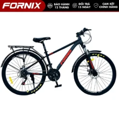 Xe Đạp Địa Hình FORNIX KM26 Khung Thép Vòng Bánh 26 Inch Bộ Truyền Động 21 Tốc Độ 3 Đĩa 7 Líp