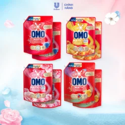 [Live] Combo 2 Túi Nước giặt OMO Matic Cửa trên 4,1kg/túi