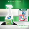 Nước lau đa năng Sunlight Chanh & Sả | Phiên bản nâng cấp từ Cif | Sạch bóng kin kít, không nhờn rít | Chai 500ml