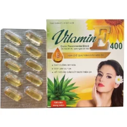 Vitamin E 400 Đại Uy Hộp 100 viên - Châu Ngân Pharma