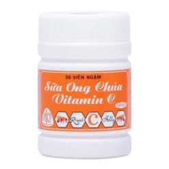 Kẹo sữa ong chúa vitamin C Mekophar Lọ 20 viên