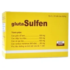 Viên Bổ gan - Hạ men gan - Gan nhiễm mỡ -Glutasulfen - Gluta sulfenChâu Ngân Pharma