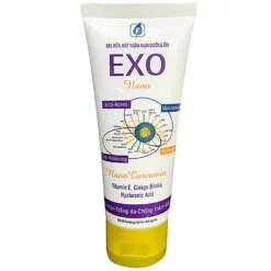 Gel Rửa Mặt Nghệ Rau Má Ngừa Mụn EXO Nano Tuýp 60g - Châu Ngân Pharma