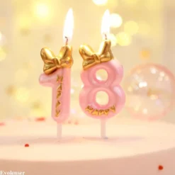 ✨️✨️Nến Hình Số 0-9 Dùng Trang Trí Bánh Kem Sinh Nhật Tiệc Trang trí bánh