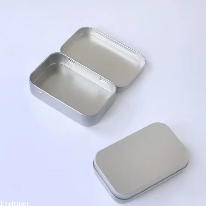 ✨️✨️Springevenstar 95 * 60 * 20mm Kim Loại Thiếc Lật Hộp Bảo Quản Hộp Đựng Cho Đồng Xu Kẹo Chìa Khóa Springevenstar - Ảnh 3