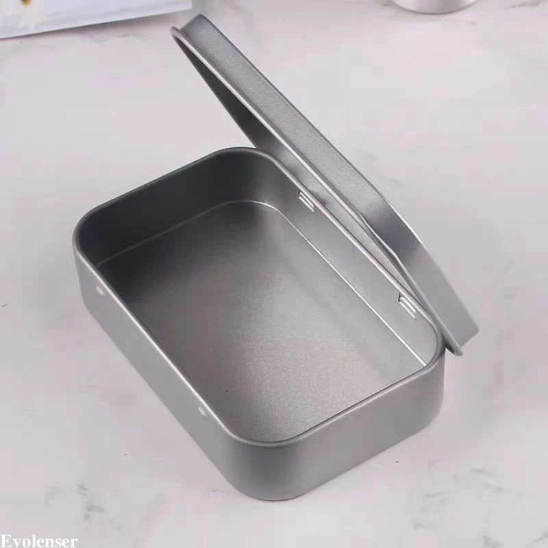 ✨️✨️Springevenstar 95 * 60 * 20mm Kim Loại Thiếc Lật Hộp Bảo Quản Hộp Đựng Cho Đồng Xu Kẹo Chìa Khóa Springevenstar - Ảnh 5