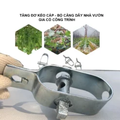 ✨️✨️Bộ tăng đơ kéo dây bộ căng dây nhà vườn gia cố công trình chất liệu kim loại