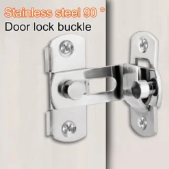 ✨✨Then cài khóa cửa, chốt khóa cửa chất inox bền bỉ và chắc chắn.