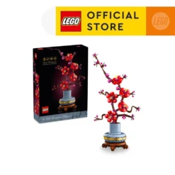 LEGO BOTANICALS 10369 Đồ Chơi Lắp Ráp Chậu Hoa Đào (327 Chi Tiết)