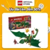LEGO NINJAGO 71829 Đồ Chơi Lắp Ráp Rồng Rừng Xanh Của Lloyd (128 Chi Tiết)