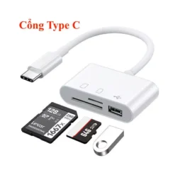 Bộ chia cổng USB & Đọc thẻ nhớ
