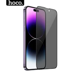 Kính cường lực chống nhìn trộm iphone chính hãng Hoco cao cấp độ nét cao dùng cho ip 17 16 15 14 13 12 11 xsmax
