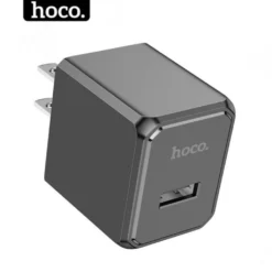 Củ sạc 1 cổng chính hãng HOCO dùng cho samsung xiaomi Phone ...vv mầu đen bộ sạc chống cháy giá rẻ kích thước nhỏ gọn