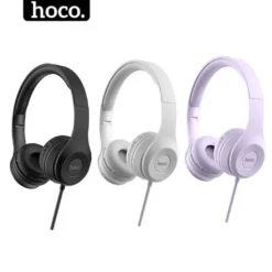 Tai nghe có dây chụp tai chính hãng Hoco tai nghe over ear dùng học tập nghe nhạc chơi game