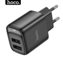 Củ sạc 2 cổng usb có đèn led thông báo HOCO bộ sạc tiểu chuẩn dùng cho Phone samsung xiaomi oppo ...