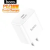 Bộ sạc nhanh 30W chính hãng Hoco dùng cho 16 15 14 13 12 11 ... củ sạc cao cấp pd30w bền bỉ tinh tế