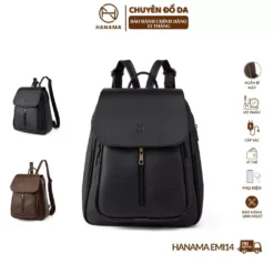 (Gía mở bán) Hanama Balo Đeo Vai Emi 14 30x26x10cm Dabag có ngăn khóa bí mật