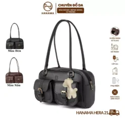 [TẶNG CHARM HƯƠU HANAMA]_ Túi xách nữ đeo chéo thời trang Hanama  Hera 21 kèm móc khóa Hươu