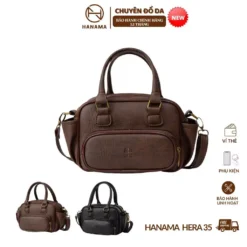 [Gía Mở Bán _ Siêu HOT]_ Túi xách - đeo chéo Hanama Hera 35 kiểu dáng Hàn Quốc - trẻ trung cá tính Bag Da