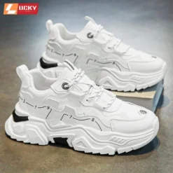 Giày Nam Lucky 241, Giày Thể Thao Nam Phong Cách Cá Tính Trẻ Trung Mẫu Mới