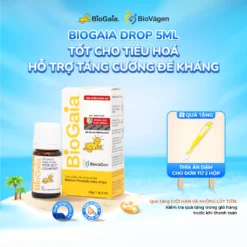 Men vi sinh BioGaia ProTectis Drops cải thiện hệ tiêu hóa xuất xứ Thụy Điển dung tích 5ml